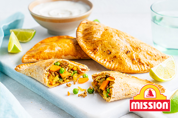 Wholemeal Roti Curry Puffs