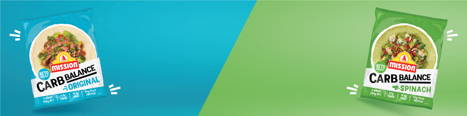 Mission Website Carb Balance Launch 2024 Category Banner 1600X400px