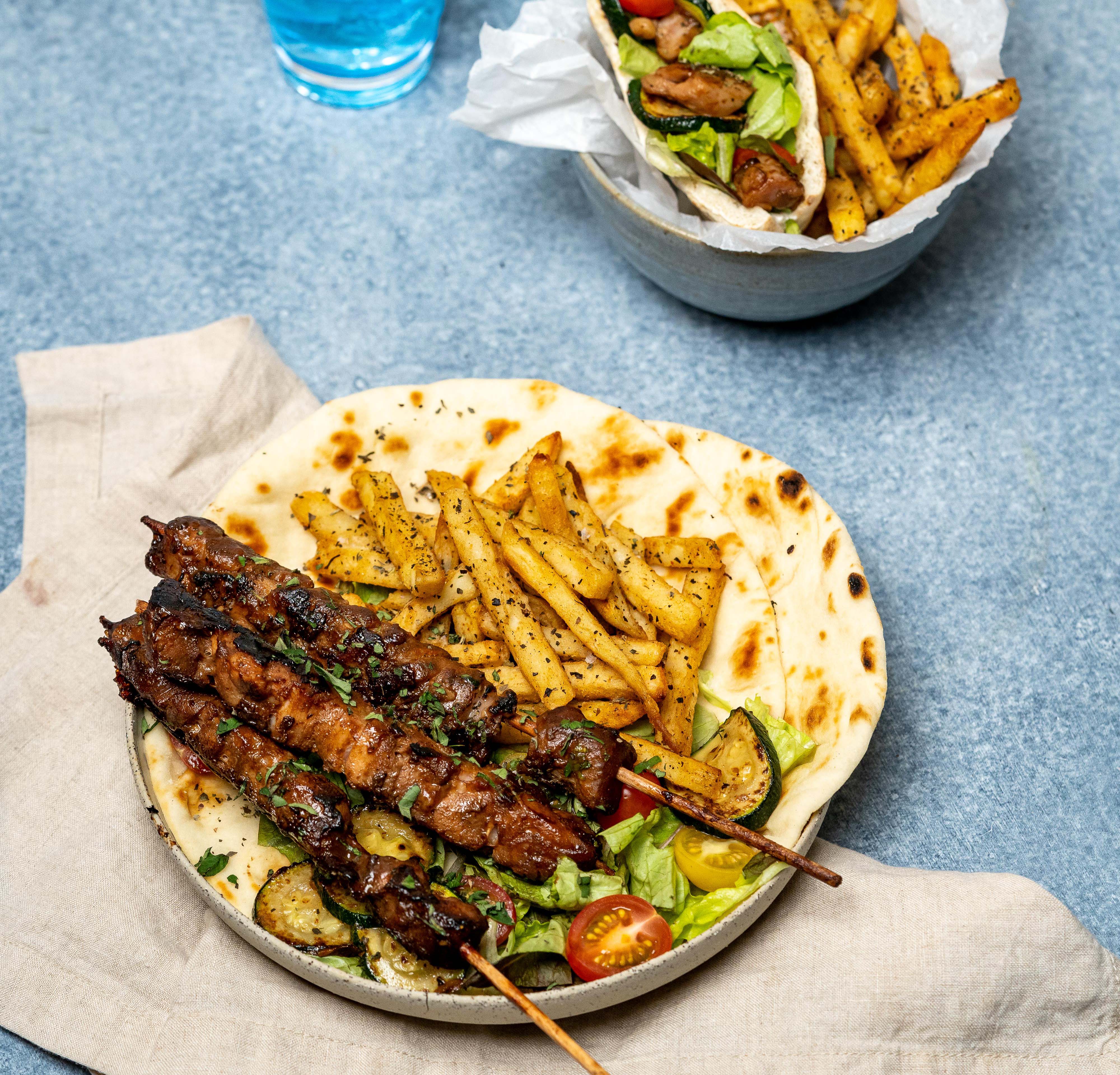 Chicken Souvlaki Bowls