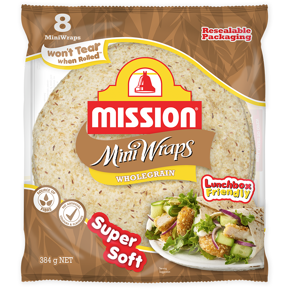Mission Wholegrain Super Soft Mini Wraps