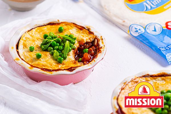 Lamb Footy Pies with Mint Peas