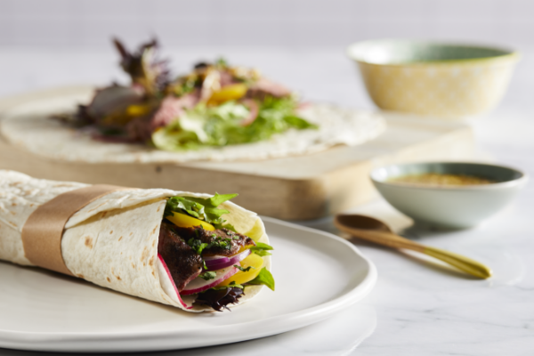 Wagyu Salad Wraps