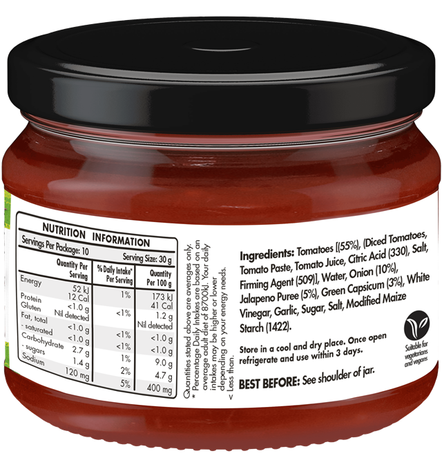 Mission Salsa MEDIUM Side